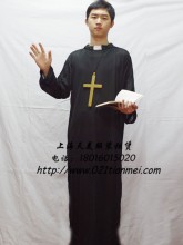 牧师神父教父服装